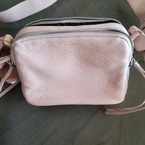 All Saints Blush leather crossbody